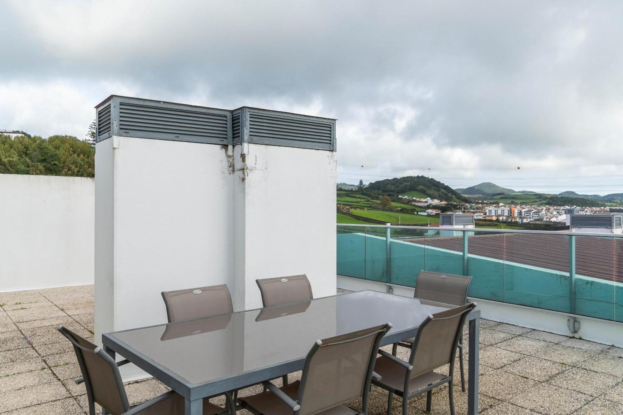 Rooftop Terrace Apartment Pdl Понта-Делгада Екстер'єр фото